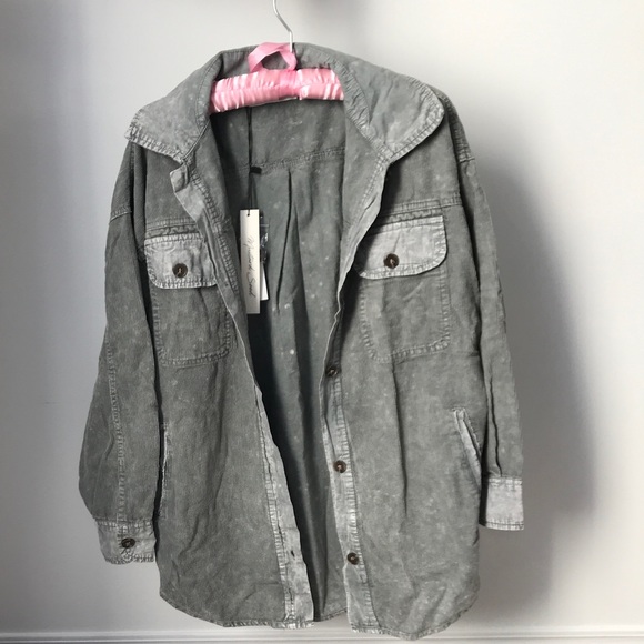 Corduroy Shacket - Picture 1 of 11